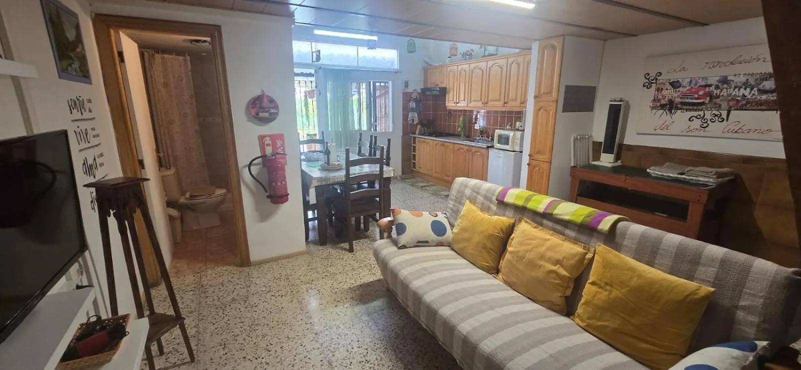 アパート Casa Rural El Puente San Andrés